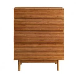 Ventura 4-Drawer Amber 18 in. L x 34 in. W x 43.5 in. H by Greenington