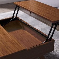 Rhody 27 in. Amber Standard Rectangular 100% Bamboo Coffe Table by Greenington -Greenington Shop amber greenington coffee tables grl001am 4f 1000