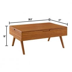 Rhody 27 in. Amber Standard Rectangular 100% Bamboo Coffe Table by Greenington -Greenington Shop amber greenington coffee tables grl001am 76 1000