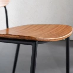 2-Piece Soho Amber Brown Side Chair by Greenington -Greenington Shop amber greenington dining chairs gsh0002am 1f 1000