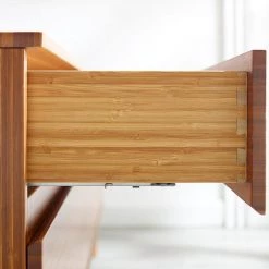 Ventura 4-Drawer Amber Dresser 27.95 in. x 73.5 in. x 18 in. by Greenington -Greenington Shop amber greenington dressers gva0006am 1f 1000