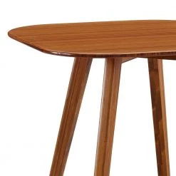 Cosmos 36 in Square Amber Bamboo Counter Height Table (Seats 2) by Greenington -Greenington Shop amber greenington kitchen dining tables gcs003am 1f 1000