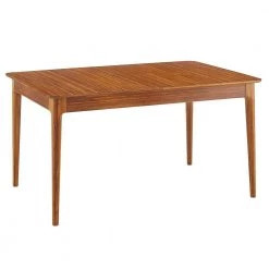 Mija 68.50 in. Rectangle Amber Bamboo Extensible Dining Table (Seats 4) by Greenington -Greenington Shop amber greenington kitchen dining tables ge0002am 40 1000