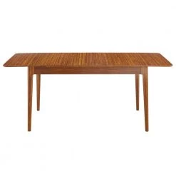 Mija 68.50 in. Rectangle Amber Bamboo Extensible Dining Table (Seats 4) by Greenington -Greenington Shop amber greenington kitchen dining tables ge0002am 77 1000