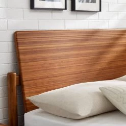 Monterey Amber Light Brown Wood Queen Platform Bed by Greenington -Greenington Shop amber greenington platform beds gmt0001am 44 1000