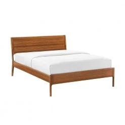 Ventura Amber Light Brown Wood Queen Platform Bed by Greenington -Greenington Shop amber greenington platform beds gva0001am 40 1000