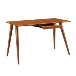 Studio Plus 24.01 in. Rectangular Amber Bamboo Writing Desk with Drawer by Greenington -Greenington Shop amber greenington writing desks gsp002am 77 1000