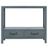 36 in. Rectangle Antique Navy Wood Console Table 2-Bottom Drawers by Qualfurn 2 36 in. Rectangle Antique Navy Wood Console Table 2-Bottom Drawers by Qualfurn -Greenington Shop antique navy qualfurn console tables ctm193882m 64 1000