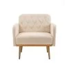 Beige Chaise Loung Chair/Accent Chair (1Piece) by VERYKE -Greenington Shop beige veryke chaise lounges db w39540936 64 1000