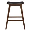 Terra 26 in. Exotic 100% Solid Bamboo Counter Stool with Molded Polyurethane Seat (Set of 2) by Greenington -Greenington Shop black bamboo greenington bar stools eco08e 64 1000