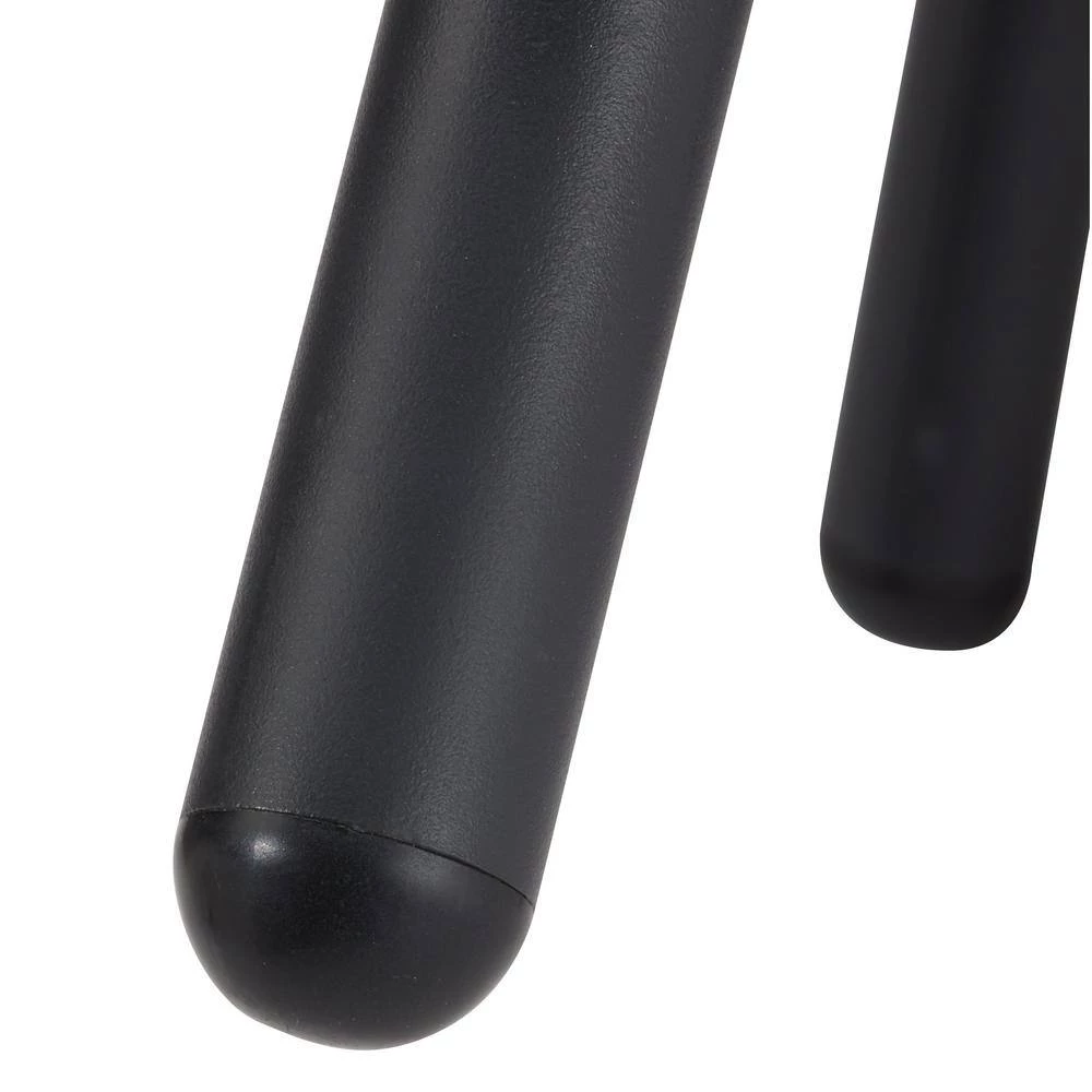 18 in. - 25 in., 3 in. Fabric Padded Black Seat, Black Frame Height Adjustable Designer Stool by National Public Seating 6 18 in. - 25 in., 3 in. Fabric Padded Black Seat, Black Frame Height Adjustable Designer Stool by National Public Seating - Image 4