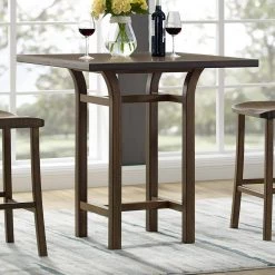 Tulip Black Walnut Counter Height Table by Greenington -Greenington Shop black walnut greenington kitchen dining tables g0019bl 31 1000