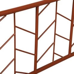 Bronze Twin Metal Bed Frame with Headboard Vintage Look Platform Bed with Solid Wood Slats by VERYKE -Greenington Shop bronze veryke panel beds yb w42721069 76 1000