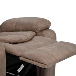 Brown Power Lift Heated Recliner Chair with Adjustable Massage Function by Qualfurn -Greenington Shop brown qualfurn recliners mof197819d 1d 1000