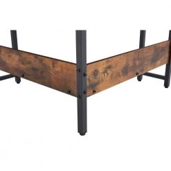 28.34 in. Triangle Brown MDF Computer Desk Corner Desk Workstation with Smooth Keyboard Tray Storage Shelf & Steel Frame by VERYKE 19 28.34 in. Triangle Brown MDF Computer Desk Corner Desk Workstation with Smooth Keyboard Tray Storage Shelf & Steel Frame by VERYKE -Greenington Shop brown veryke computer desks yb w37031251 fa 1000