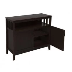Brown Kitchen Storage Sideboard and Buffet Server Cabine by VERYKE -Greenington Shop brown veryke sideboards buffet tables db w28209564 c3 1000
