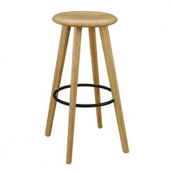 Mimosa 30 in. Caramelized 100% Solid Classic Bamboo Bar Stool (Set of 2) by Greenington