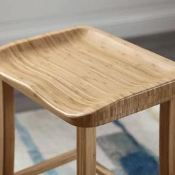 Tulip Caramelized Counter Height Stool (Set of 2) by Greenington -Greenington Shop caramelized greenington bar stools gc0602cs a0 1000