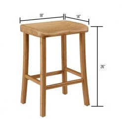 Tulip Caramelized Counter Height Stool (Set of 2) by Greenington -Greenington Shop caramelized greenington bar stools gc0602cs fa 1000 1