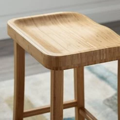 Tulip Caramelized Counter Height Stool (Set of 2) by Greenington -Greenington Shop caramelized greenington bar stools gc0602cs fa 1000