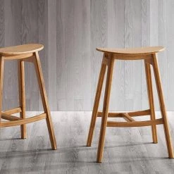 Skol Caramelized Bar Height Stool (Set of 2) by Greenington -Greenington Shop caramelized greenington bar stools gsk002ca 31 1000