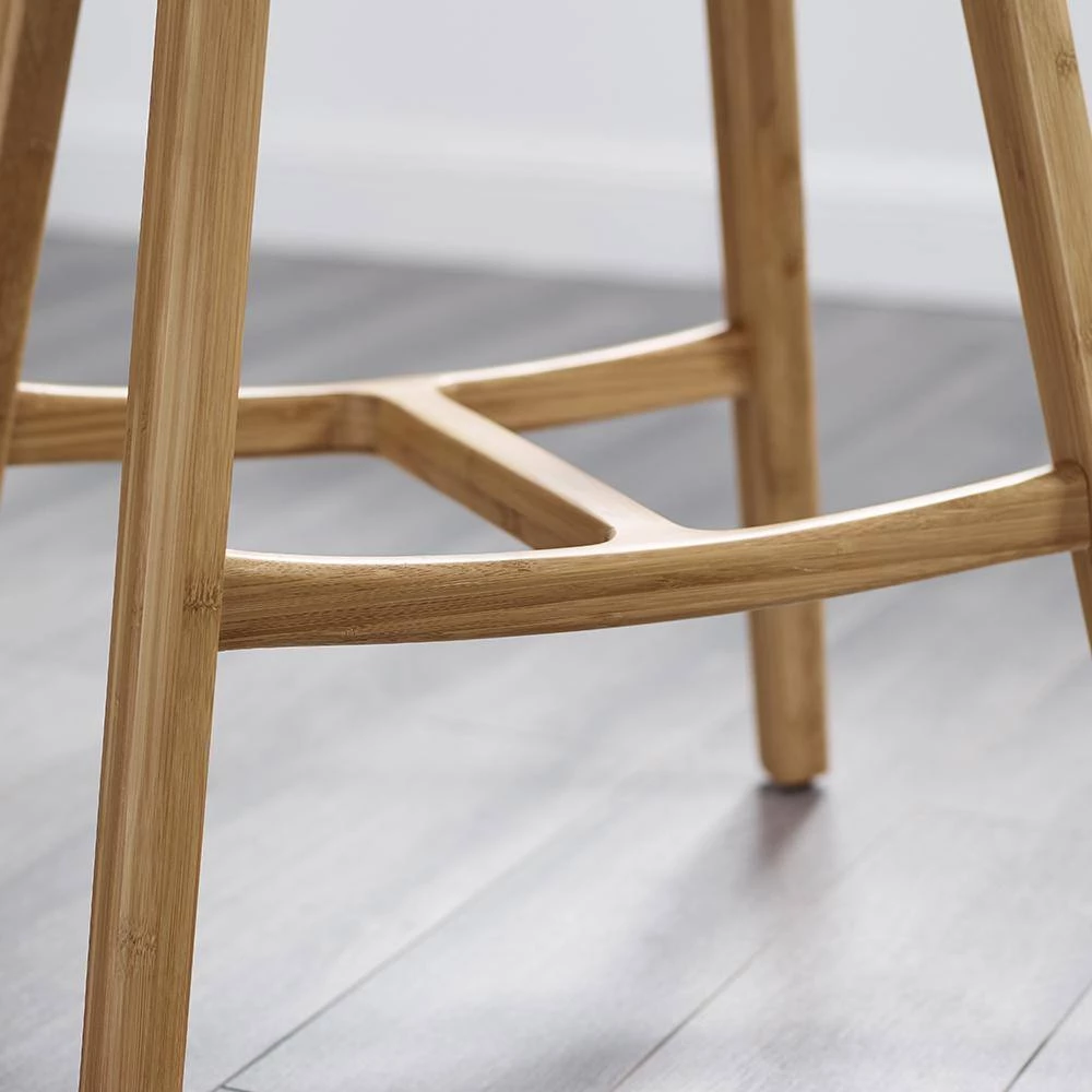 Skol Caramelized Bar Height Stool With Leather Seat (Set of 2) by Greenington 8 Skol Caramelized Bar Height Stool With Leather Seat (Set of 2) by Greenington - Image 6