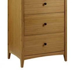 Willow 5-Drawer Caramelized 20 in. L x 28 in. W x 51 in. H by Greenington 13 Willow 5-Drawer Caramelized 20 in. L x 28 in. W x 51 in. H by Greenington -Greenington Shop caramelized greenington chest of drawers eco04ca 4f 1000