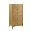 Willow 5-Drawer Caramelized 20 in. L x 28 in. W x 51 in. H by Greenington -Greenington Shop caramelized greenington chest of drawers eco04ca 64 1000