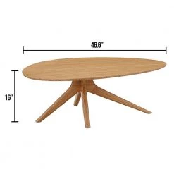 Rosemary 33.85 in. Caramelized Standard Circular 100% Bamboo Coffe Table by Greenington -Greenington Shop caramelized greenington coffee tables gct001ca 76 1000
