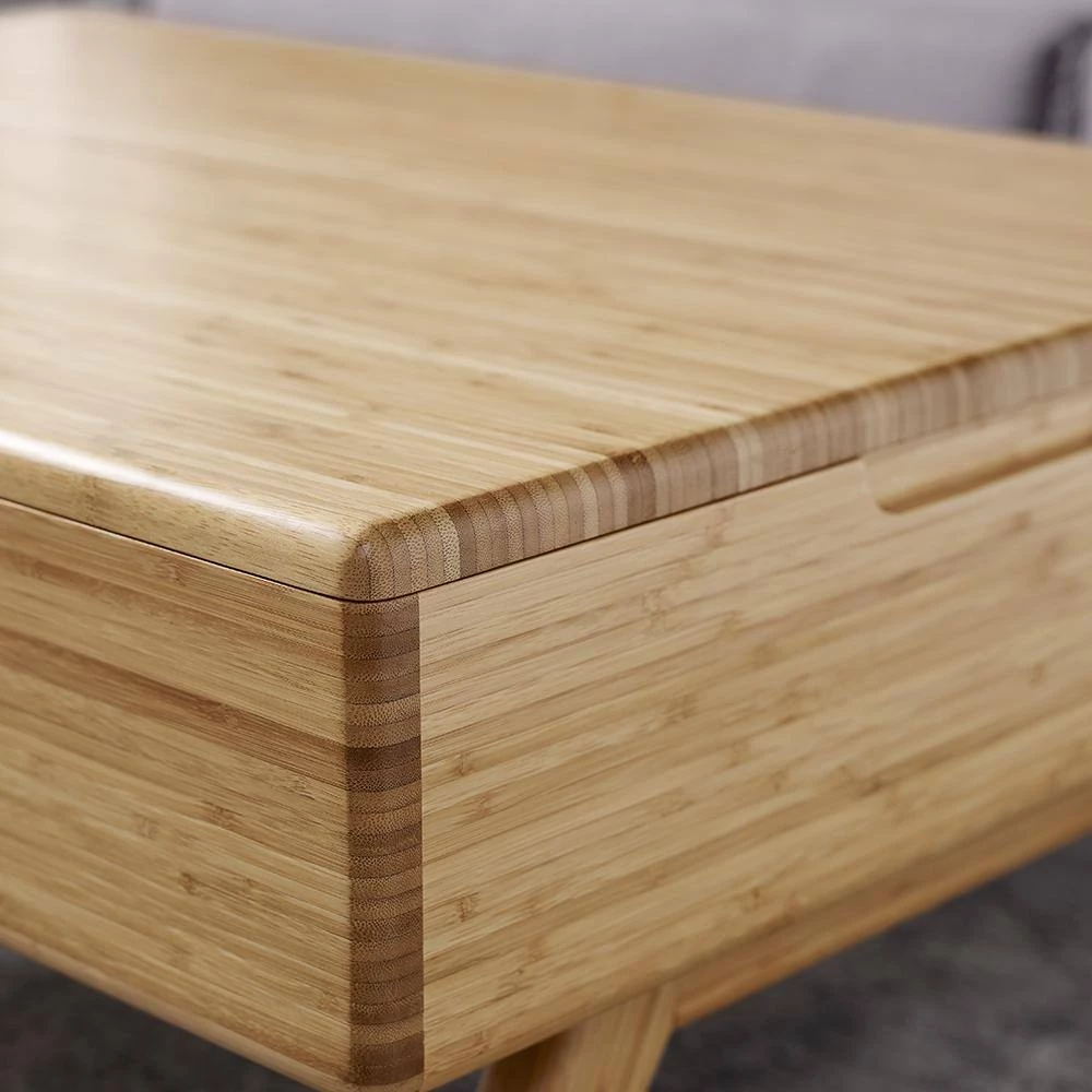 Rhody 27 in. Caramelized Standard Rectangular 100% Bamboo Coffe Table by Greenington 6 Rhody 27 in. Caramelized Standard Rectangular 100% Bamboo Coffe Table by Greenington - Image 4