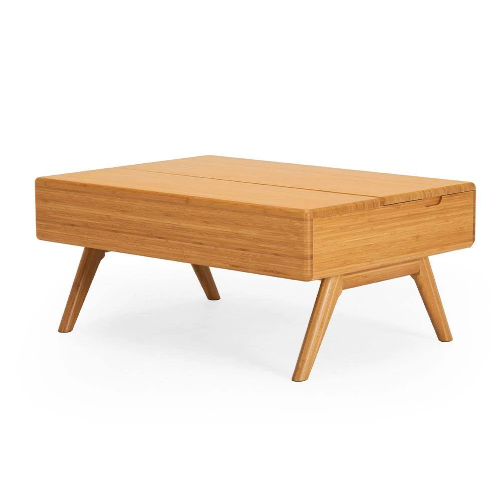 Rhody 27 in. Caramelized Standard Rectangular 100% Bamboo Coffe Table by Greenington 4 Rhody 27 in. Caramelized Standard Rectangular 100% Bamboo Coffe Table by Greenington - Image 2