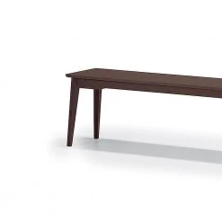 Currant Brown Black Walnut Long Bench 14 L x 64 W X 17.5 H by Greenington -Greenington Shop caramelized greenington dining benches g0024bl 1f 1000