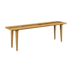 Azara Brown Caramelized Bench 17.5 in. H x 14.05 in. W x 55 in. L by Greenington -Greenington Shop caramelized greenington dining benches ga0013ca 40 1000