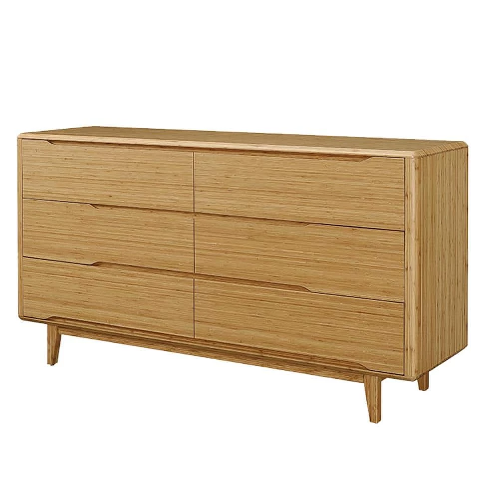 Currant 6-Drawer Caramelized Dresser 34.25 in. x 64 in. x 19 in. by Greenington 4 Currant 6-Drawer Caramelized Dresser 34.25 in. x 64 in. x 19 in. by Greenington - Image 2