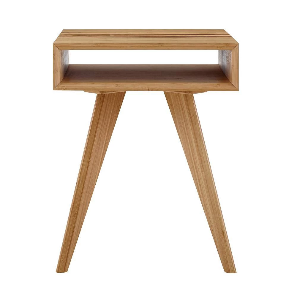 Azara 25.5 in. Caramelized Standard Square 100% Bamboo End Table by Greenington 8 Azara 25.5 in. Caramelized Standard Square 100% Bamboo End Table by Greenington - Image 6