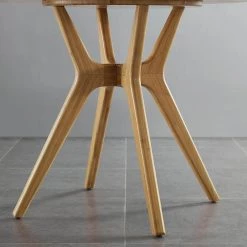 Sitka 36.06 in. Circular Caramelized 100% Bamboo (Seats 4) by Greenington -Greenington Shop caramelized greenington kitchen dining tables g0097ca 1f 1000