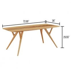 Azara 36 in. Rectangular Caramelized 100% Bamboo (Seats 4) by Greenington -Greenington Shop caramelized greenington kitchen dining tables ga0008ca 76 1000