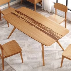 Azara 36 in. Rectangular Caramelized 100% Bamboo (Seats 4) by Greenington -Greenington Shop caramelized greenington kitchen dining tables ga0008ca a0 1000