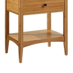Willow 1-Drawers Caramelized Nightstand 27 in. H x 17.1 in. W x 23.6 in. L by Greenington -Greenington Shop caramelized greenington nightstands eco03ca 4f 1000
