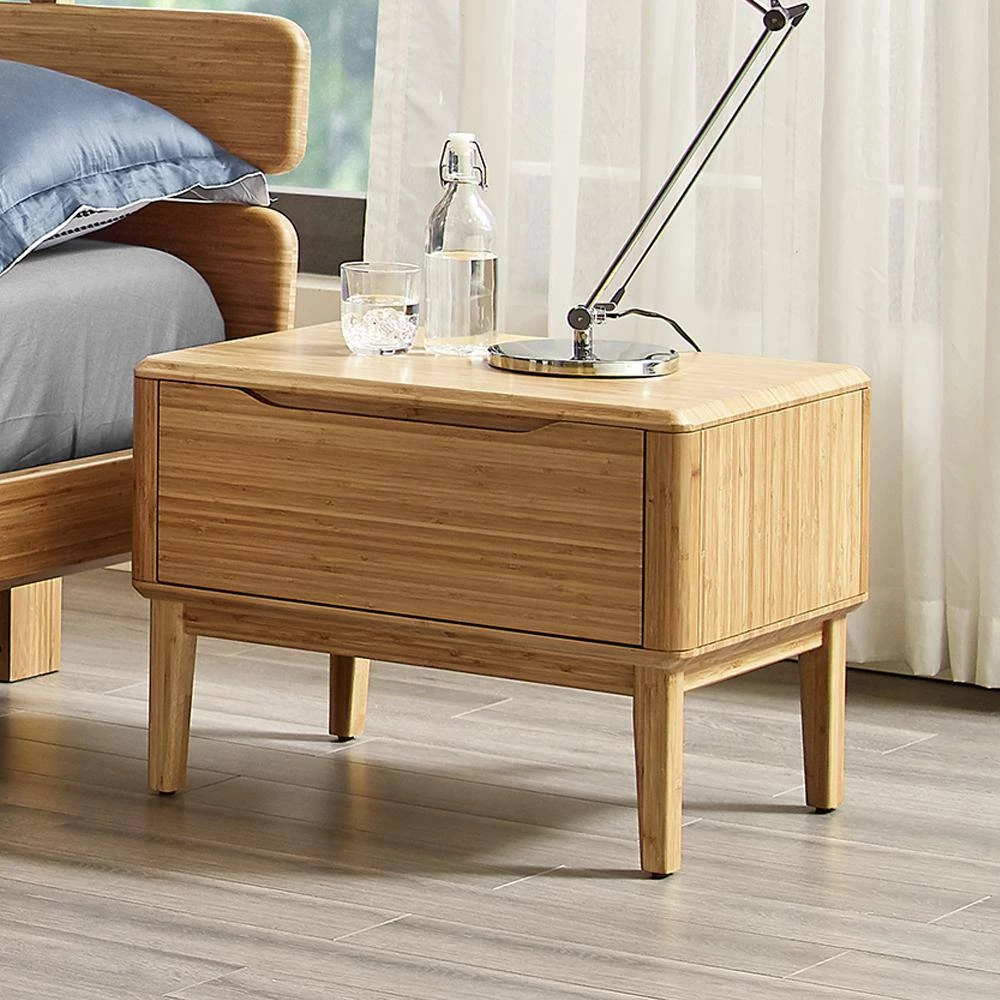 Currant 1-Drawers Caramelized Nightstand 17.7 in. H x 24 in. W x 18.05 in. L by Greenington 14 Currant 1-Drawers Caramelized Nightstand 17.7 in. H x 24 in. W x 18.05 in. L by Greenington - Image 12