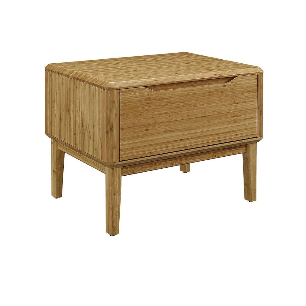 Currant 1-Drawers Caramelized Nightstand 17.7 in. H x 24 in. W x 18.05 in. L by Greenington 5 Currant 1-Drawers Caramelized Nightstand 17.7 in. H x 24 in. W x 18.05 in. L by Greenington - Image 3