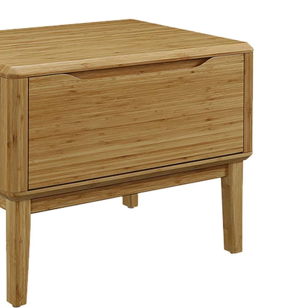 Currant 1-Drawers Caramelized Nightstand 17.7 in. H x 24 in. W x 18.05 in. L by Greenington 8 Currant 1-Drawers Caramelized Nightstand 17.7 in. H x 24 in. W x 18.05 in. L by Greenington - Image 6