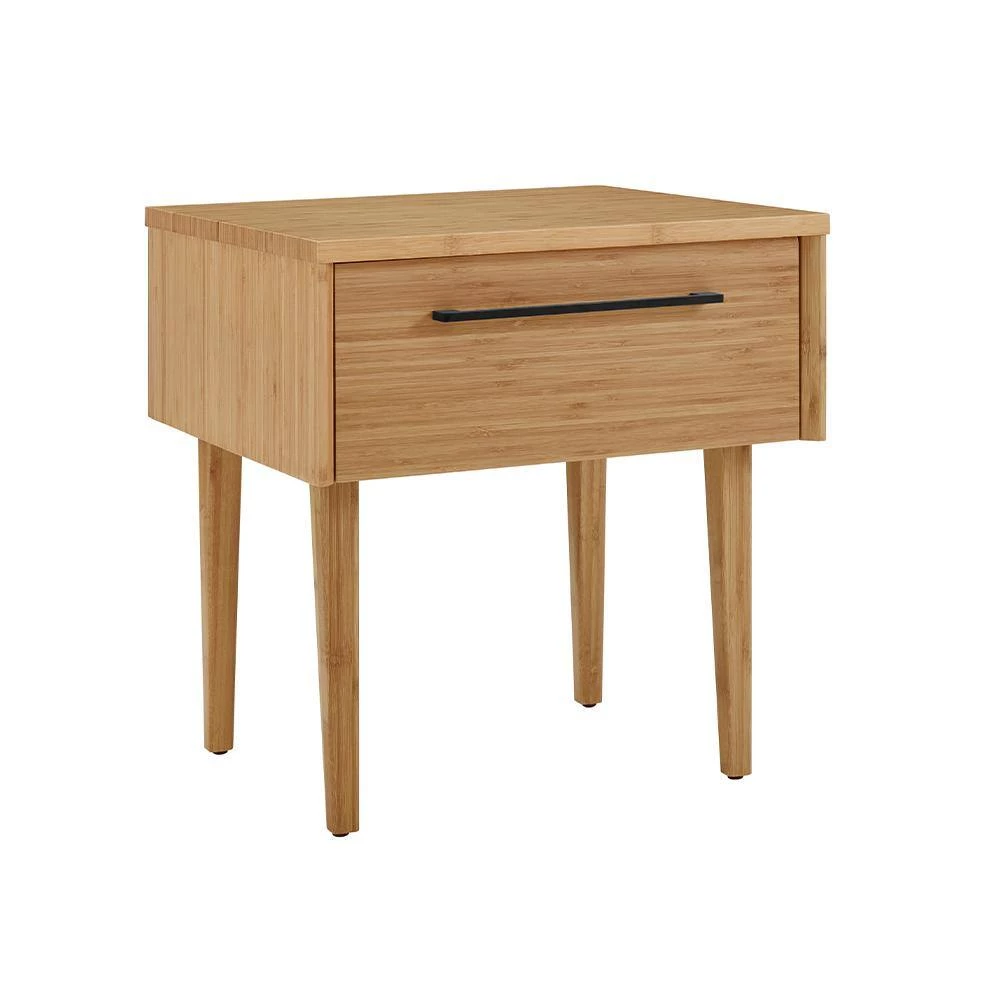Sienna 1-Drawer Caramelized Nightstand 20.9 in. H x 20.1 in. W x 18.6 in. L by Greenington 5 Sienna 1-Drawer Caramelized Nightstand 20.9 in. H x 20.1 in. W x 18.6 in. L by Greenington - Image 3