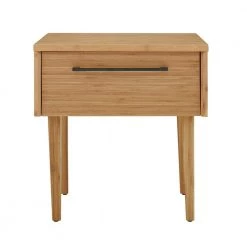 Greenington Shop 6 Sienna 1-Drawer Caramelized Nightstand 20.9 in. H x 20.1 in. W x 18.6 in. L by Greenington