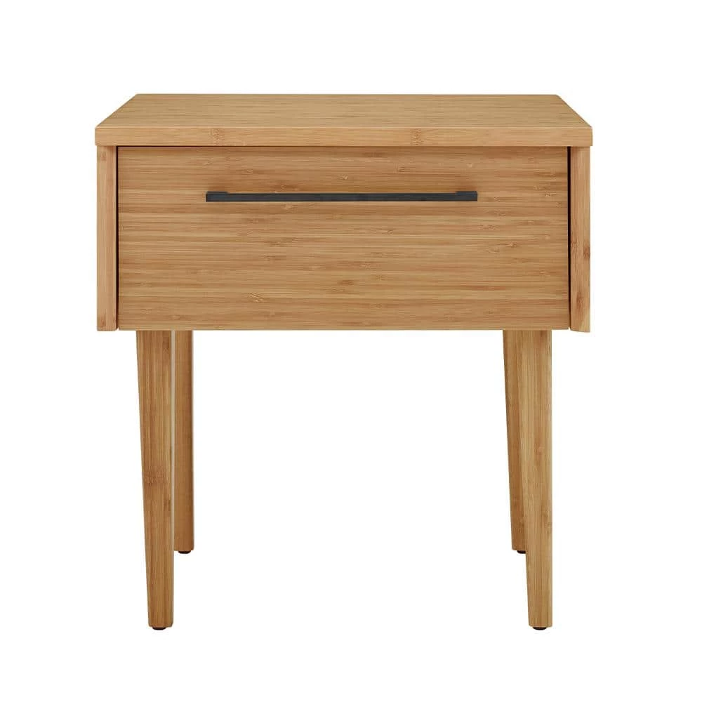 Sienna 1-Drawer Caramelized Nightstand 20.9 in. H x 20.1 in. W x 18.6 in. L by Greenington 3 Sienna 1-Drawer Caramelized Nightstand 20.9 in. H x 20.1 in. W x 18.6 in. L by Greenington