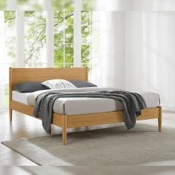 Eco Ridge Tan Caramelized Queen Platform Bed by Greenington -Greenington Shop caramelized greenington platform beds eco015ca 31 1000