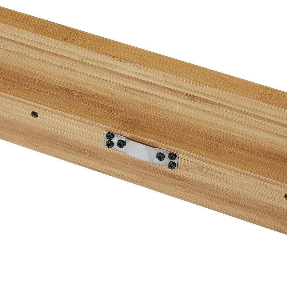 Eco Ridge Tan Caramelized King Platform Bed by Greenington 8 Eco Ridge Tan Caramelized King Platform Bed by Greenington - Image 7