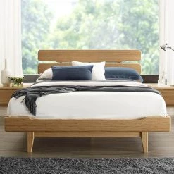 Currant Caramelized Tan Eastern King Platform Bed by Greenington -Greenington Shop caramelized greenington platform beds g0027ca 31 1000