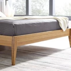 Sienna Caramelized Tan Queen Platform Bed by Greenington -Greenington Shop caramelized greenington platform beds g0090ca fa 1000
