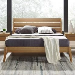 Sienna Caramelized Tan Eastern King Platform Bed by Greenington -Greenington Shop caramelized greenington platform beds g0091ca 31 1000